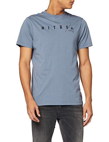 Nitro Erwachsene BRO Tee'20 T-Shirt, Stone Grey, L von Nitro