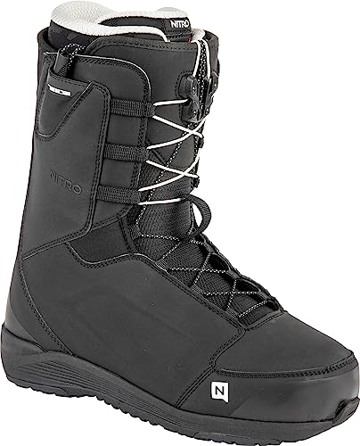 Nitro Herren Anthem TLS All Mountain Freeride Freestyle Schnellschnürsystem Boot Snowboardboot, Schwarz, MP 27.5 // EU 42 // US 9,5 von Nitro