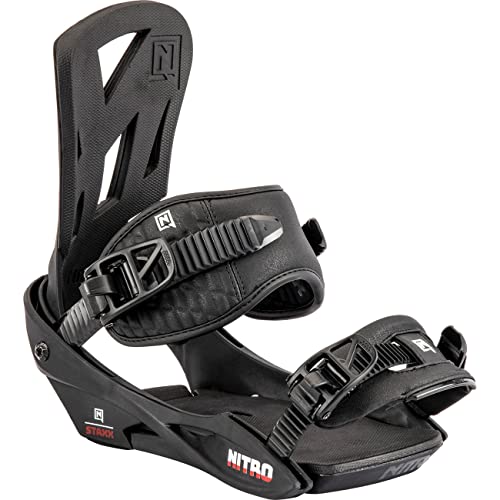 Nitro Herren STAXX '23 Snowboard Bindung Snowboardbindung, Black, L von Nitro