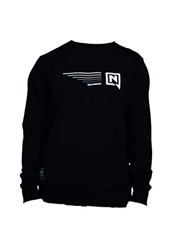 Nitro Herren Sweatshirt ICON Crew ´21, Größe:XL, Farben:Black von Nitro