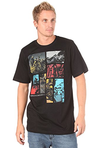 Nitro Herren T-Shirt KOOLEY, black, XL, 1121-872955_12 von Nitro