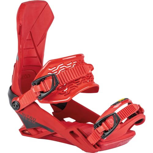 Nitro Herren Team Snowboardbindung, RED, L von Nitro