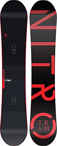 Nitro Herren Team Pro Wide 22 vielseitiges Directional Twin All Mountain Freesytle Board Snowboard, Multicolour, 165 von Nitro
