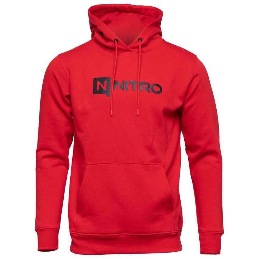 Nitro Logo Hoodie Rot XL Mann von Nitro