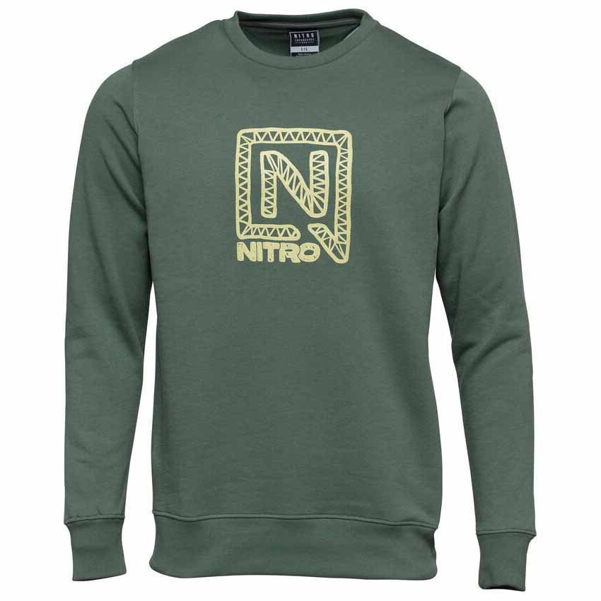 Nitro Marker Crew Sweatshirt Grün M Mann von Nitro