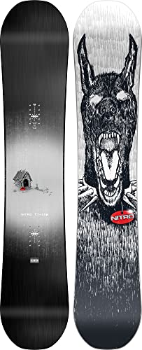 Nitro Snowboards Herren T1 Wide BRD ´23, Freestyleboard, Twin, Cam-Out Camber, Park, Wide, für große Füße von Nitro