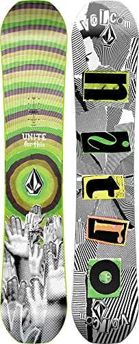 Nitro Snowboards Jungen Ripper Youth x VOLC ´23, Allmountainboard, Twin, Flat-Out Rocker, Urban, Progressive von Nitro