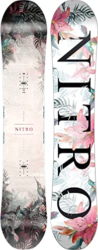 Nitro Snowboards Mädchen Arial BRD ´23, Allmountainboard, Twin, Cam-Out Camber, All-Terrain von Nitro