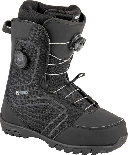 Nitro Snowboardschuhe Sentinel Boa Snowboardboot, True Black, MP 27.5 // EU 42 // US 9,5 von Nitro