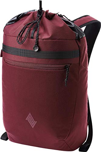 Nitro Fuse Rucksack leichter modischer Daypack exklusiver Side &Toploader in Gymbag Optik , Wine, 44x29x20cm / 24L von Nitro