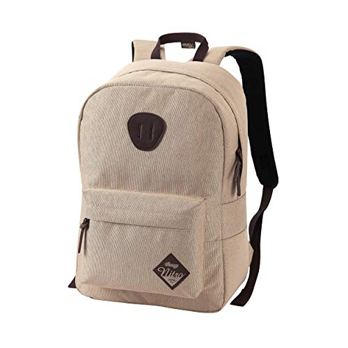 Nitro Urban Classic, Old School Daypack mit gepolstertem Laptopfach, urbaner Streetpack, Alltagsrucksack, Schulrucksack, Schoolbag, Almond, 20 L von Nitro