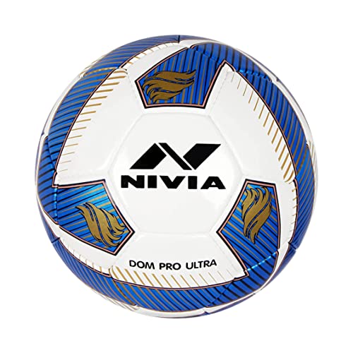 NIVIA Unisex-Adult DOM03 Ball, Blue, 4 von Nivia