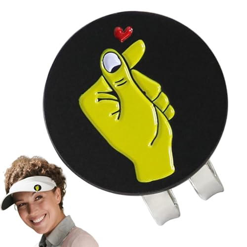 Nmkeqlos Golf-Marker-Clip,Golf-Marker-Magnet-Clip - Golfballhalter & Clip aus Edelstahl | Magnetischer -Clip, Golfball-Clip, magnetische Golfball-Markierungshalter, multifunktional, für Männer und von Nmkeqlos