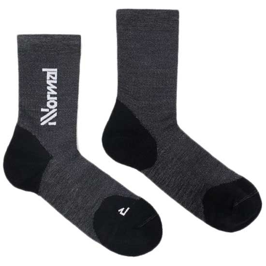 Nnormal Merino Half Long Socks Schwarz EU 43 1/3-48 2/3 Mann von Nnormal
