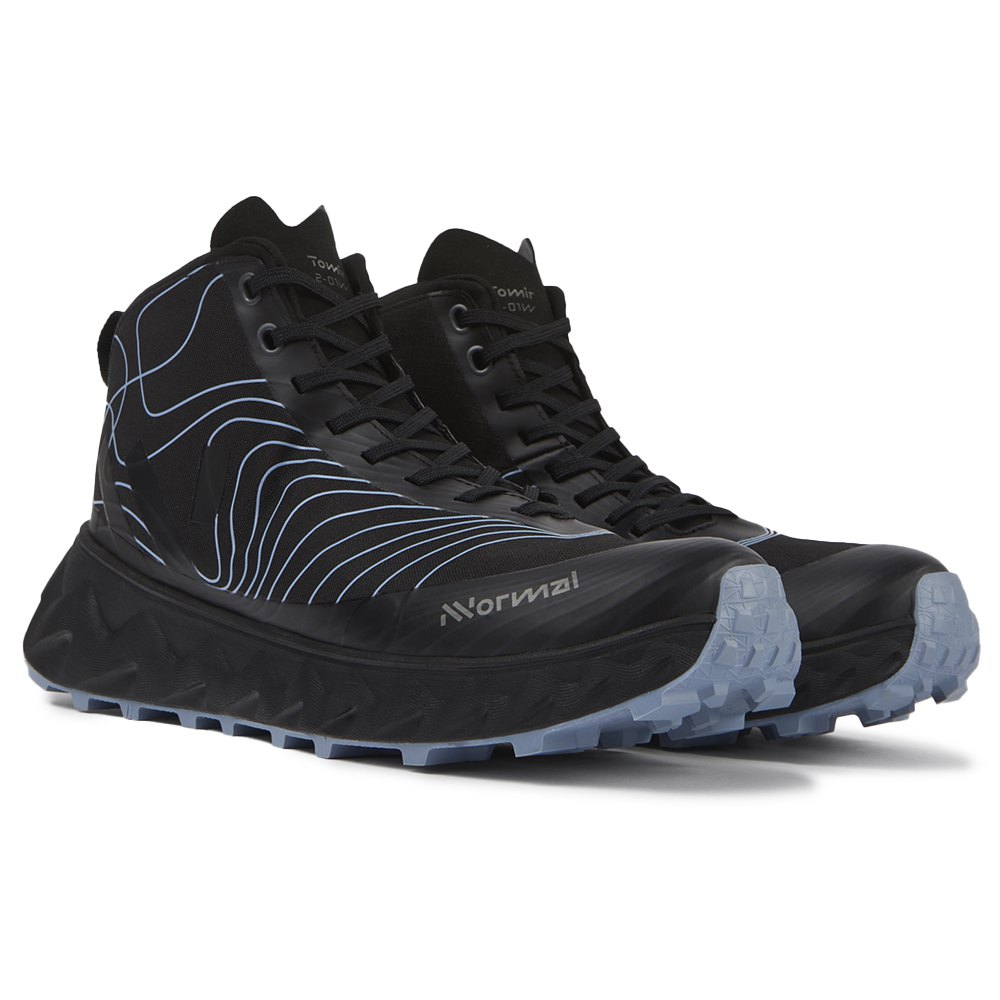 Nnormal Tomir Waterproof Mid Trail Running Shoes Schwarz EU 37 1/3 Mann von Nnormal