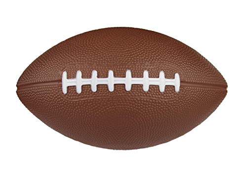 No Huddle American Football Indoor Softball aus Schaumstoff 20,5cm Länge (1er-Pack Braun) von No Huddle