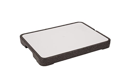 No Label 6702113 Tablett Kühlmittel, grau, 39 x 29 cm von No Label