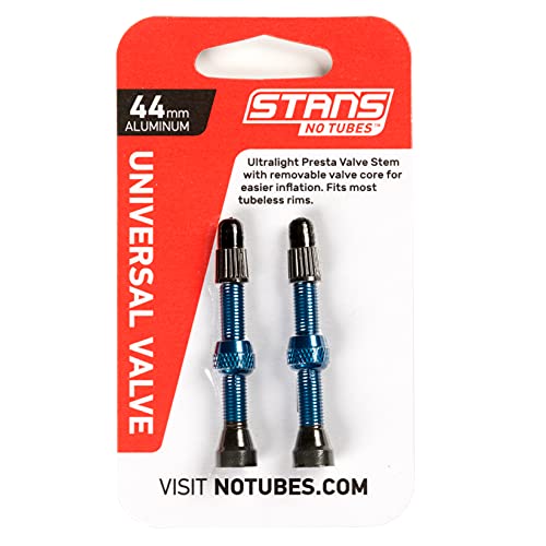 Stan's NoTubes Unisex – Erwachsene Ventil-03300670 Ventil, Blau, 44 mm von NoTubes