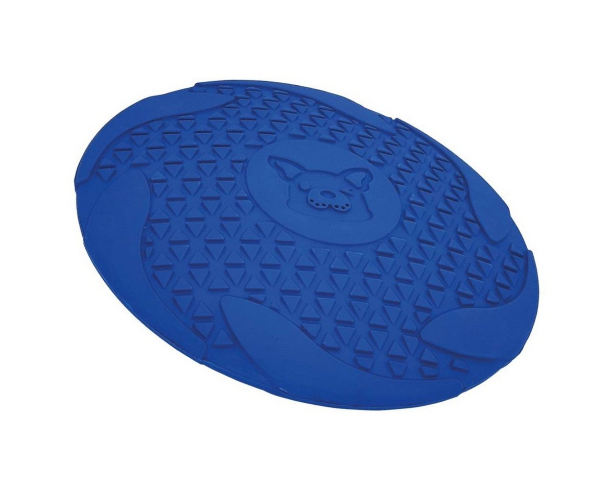 Nobby Spielknochen Hundespielzeug Vollgummi Frisbee blau von Nobby