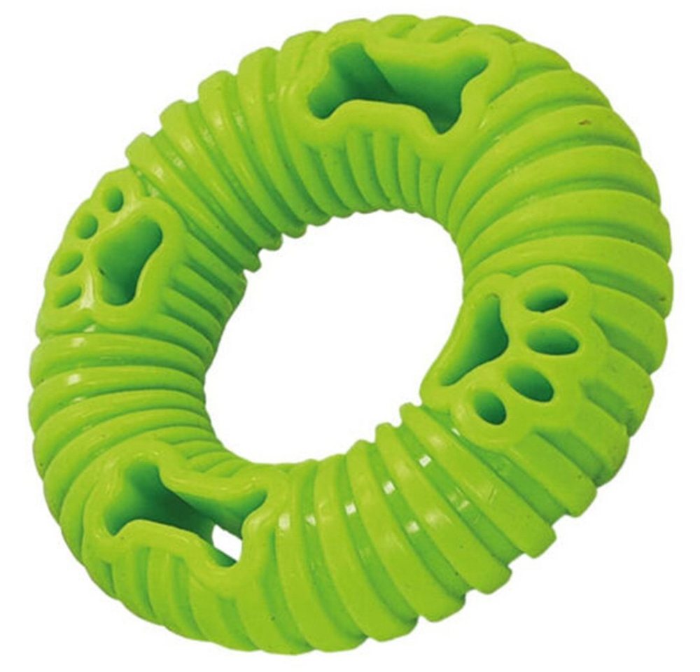 Nobby Tierball Soft TPR Ring grün 10,5 cm von Nobby