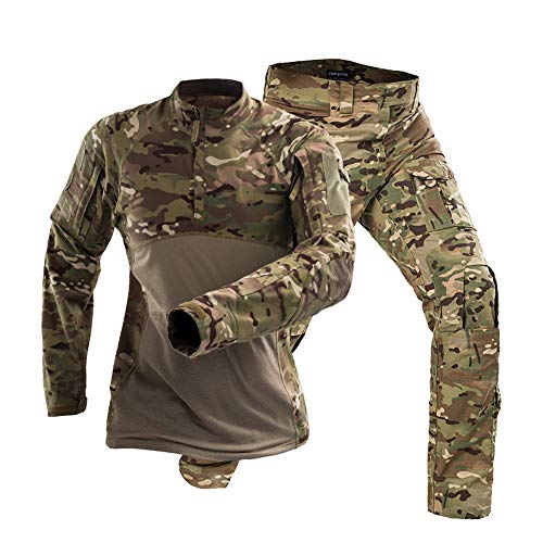Neue Serie Commando Camouflage Frog Suits Camouflage Pants Taktische Hosen Jungle Camouflage Army Uniform (CP, S) von Noga