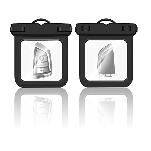 2-Pack Wasserdichte Tasche Wasserdichter Beutel Hülle Unterwassertasche Bauchtasche Perfekt für Autoschlüssel FOB,Geld,Kreditkarte,Bargeld,Münzen,Dokumente vor Wasser schützen Schwimmen Surfen Angeln von Nogsay