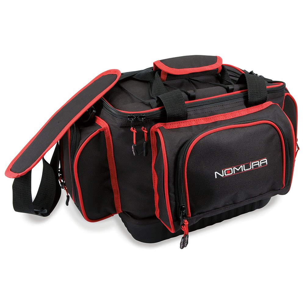 Nomura Narita Deluxe Carryall 1 Tackle Stack Schwarz 48 x 30 x 26 cm von Nomura