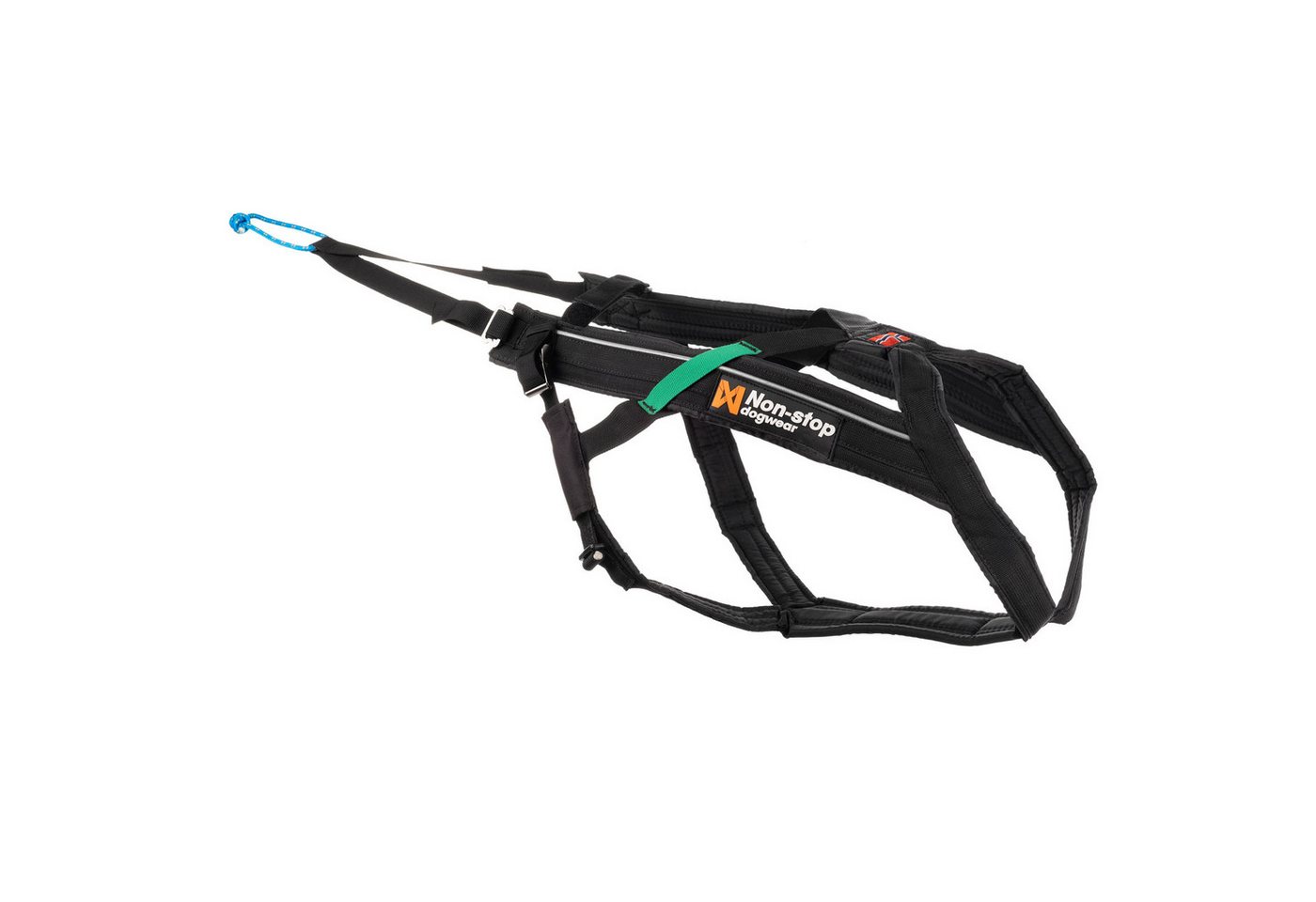 Non-stop dogwear Hunde-Powergeschirr FREEMOTION HARNESS, speziell entwickeltes Zuggeschirr von Non-stop dogwear