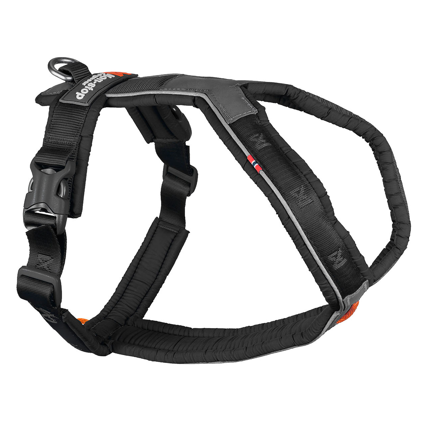 Non-stop dogwear LINE HARNESS 5.0 |214| Führ und Alltagsgeschirr schwarz von Non-stop dogwear