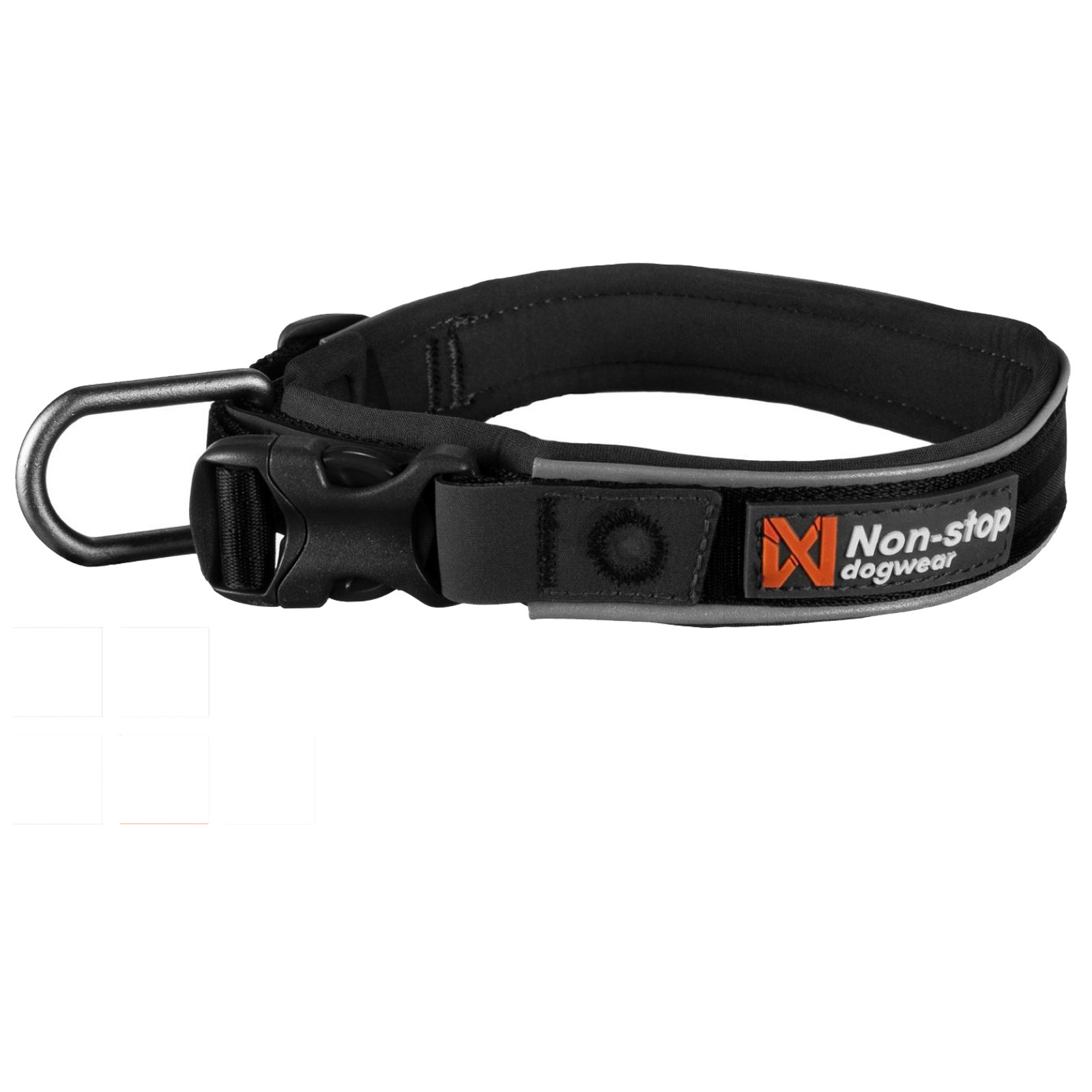 Non-stop dogwear ROAM Collar black | 345 | Halsband von Non-stop dogwear
