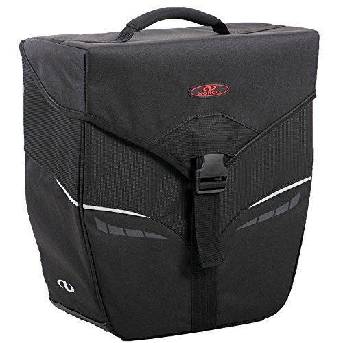 Norco Unisex – Erwachsene Idaho Gepäckträgertasche, schwarz, 18 Liter von Norco