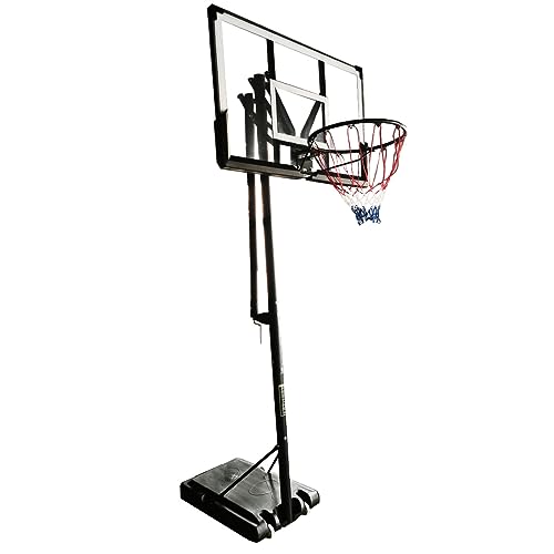 Nordcore Basketballkorb Premium - Basketballkorb Outdoor 305 cm - Basketballkorb höhenverstellbar 2,3-3,05m - Basketballkorb Kinder und Erwachsene - befüllbare Basketballkorb ständer – Basketball Hoop von Nordcore