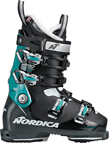Nordica PRO Machine 95 W GW Ski Schuh 2023 Black/Anthracite/Blue, 24.5 von Nordica