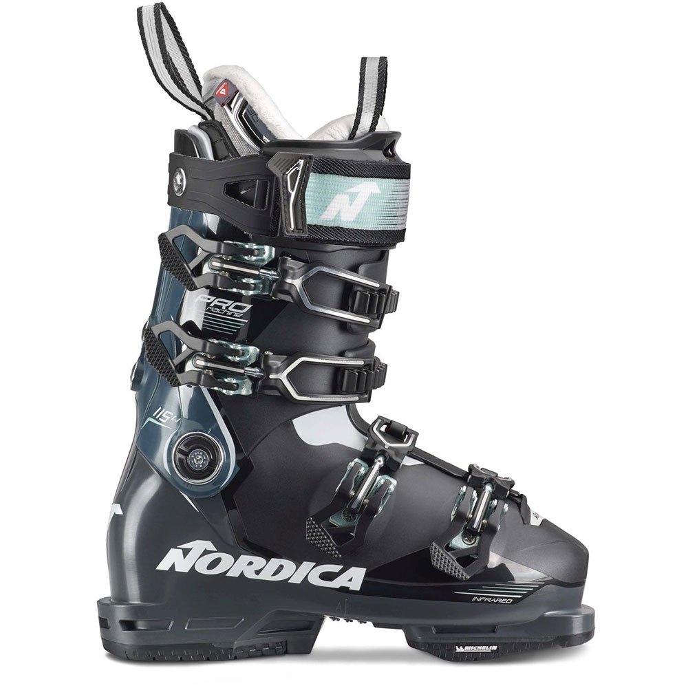 Nordica Pro Machine 115 W Gw Alpine Ski Boots Schwarz 23.5 von Nordica
