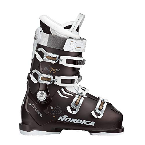 Nordica The Cruise 75 W Damen-Skistiefel 05065200-5R7 Black Pearl/White/Bronze Gr. 25 von Nordica