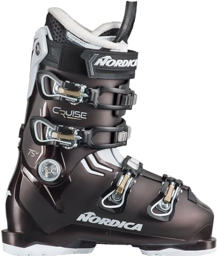 Nordica The Cruise 75 W Ski Schuh 2024 Pearl Black/White/Gold, 24.5 von Nordica