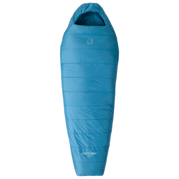Nordisk - Blixen +10° Mummy Sleeping Bag - Kunstfaserschlafsack Gr M - bis 175 cm blau von Nordisk