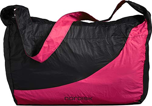 Nordisk Malmö 25 Shopping Bag Umhängetasche Tasche, Black/Raspberry Pink von Nordisk
