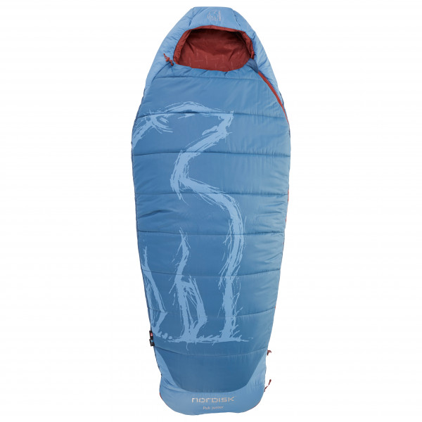 Nordisk - Puk Junior - Kinderschlafsack Gr One Size blau;rot von Nordisk