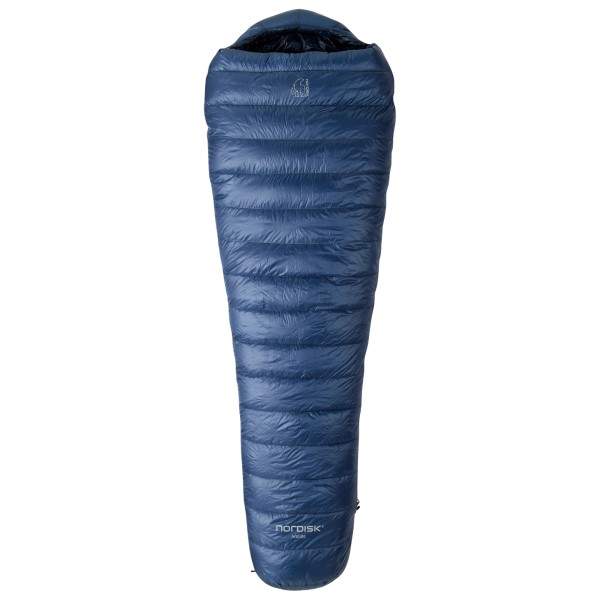 Nordisk - Walløe -10° Mummy Sleeping Bag - Kunstfaserschlafsack Gr L - bis 190 cm blau von Nordisk