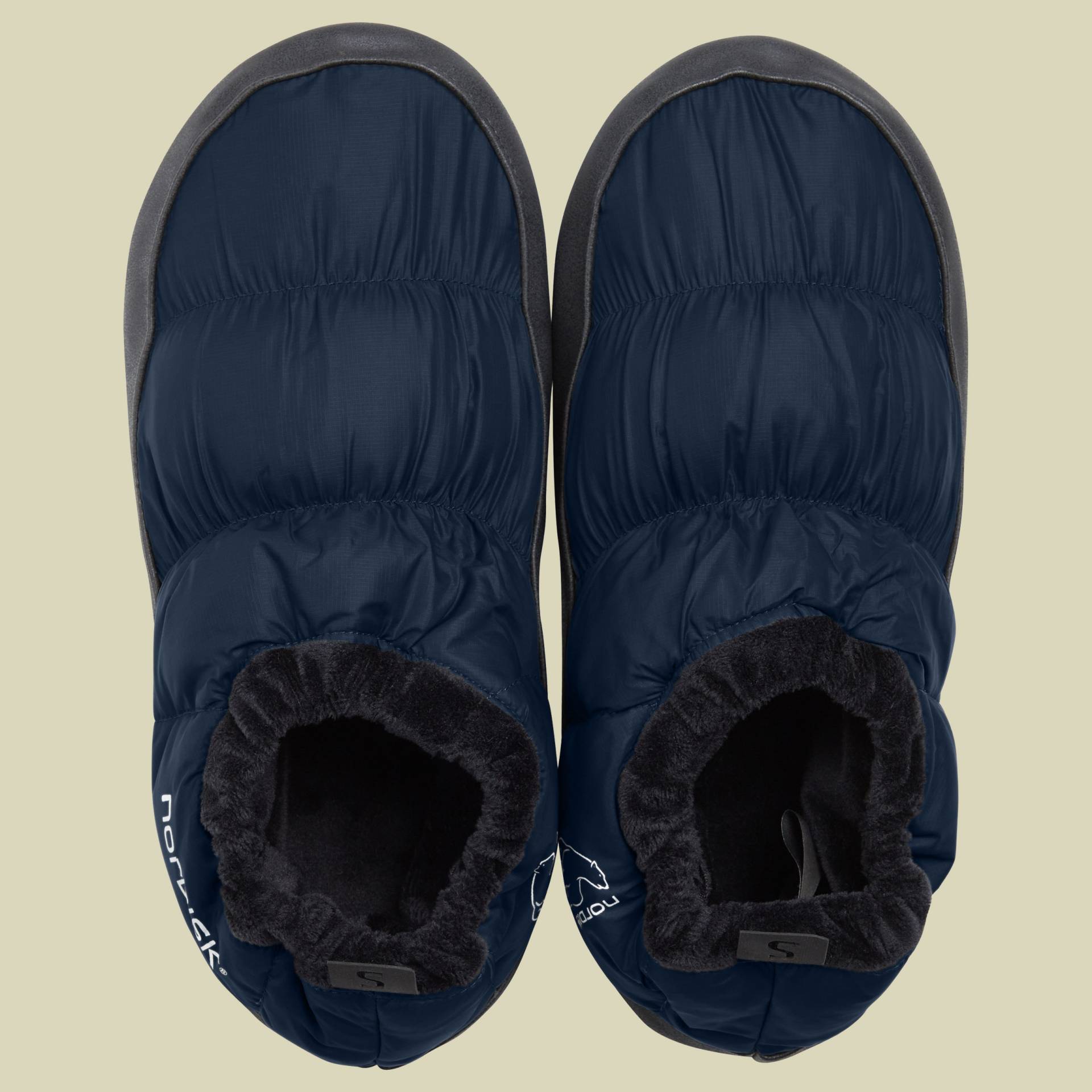 MOS Down Slippers Größe XL Farbe dress blue von Nordisk