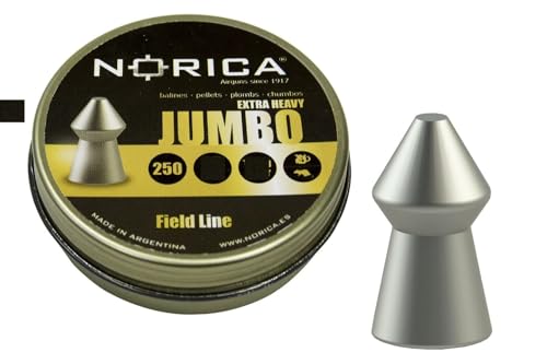 Norica Jumbo-Dose, extra schwer, 4,5 mm, 177 [Dose mit 250 Kugeln] von Norica