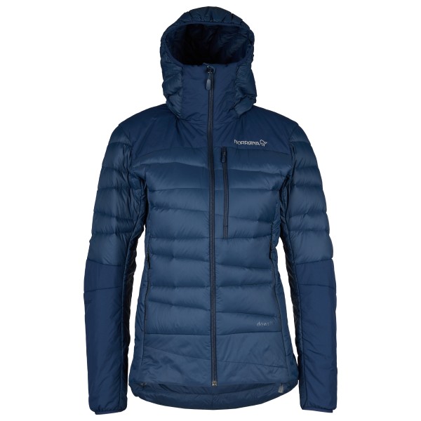 Norrøna - Women's Falketind Down750 Hood - Daunenjacke Gr M blau von Norrøna