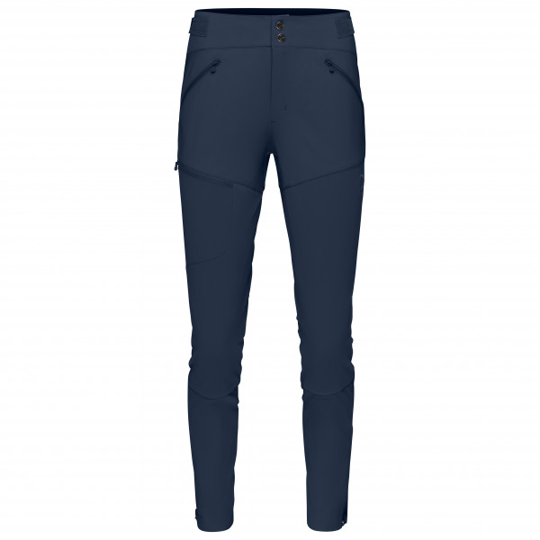 Norrøna - Women's Falketind Rugged Slim Pants - Trekkinghose Gr L blau von Norrøna