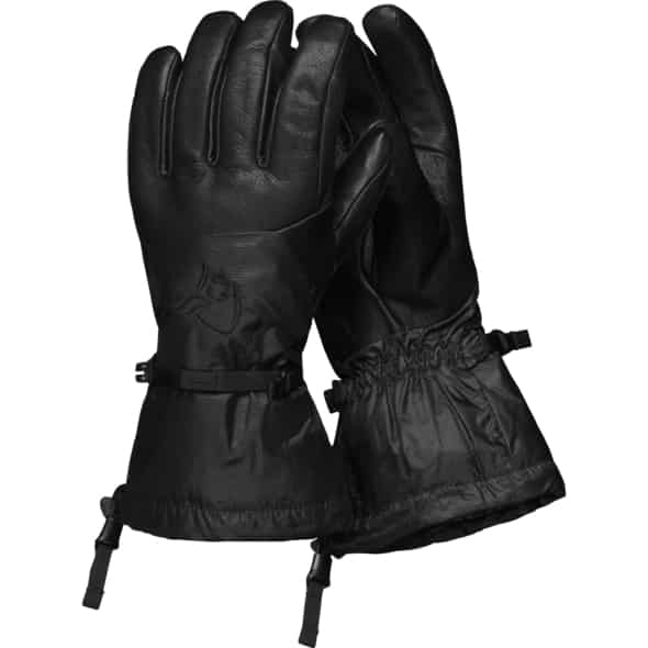 Norröna trollveggen Gore-Tex Grip Gloves (Schwarz L) Freeridehandschuhe von Norröna