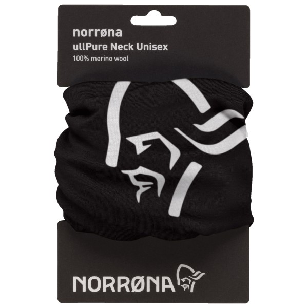 Norrøna - /29 Pureull Neck - Halstuch Gr One Size blau/schwarz;schwarz von Norrøna