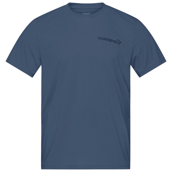 Norrøna - Femund Tech T-Shirt - Funktionsshirt Gr L blau von Norrøna