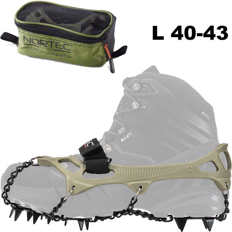 Nortec Alp Forest Crampons Grau M von Nortec