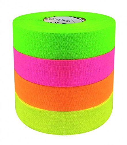 North American Tape Neon Color 24mm/27m, Farbe:neon gelb von North American