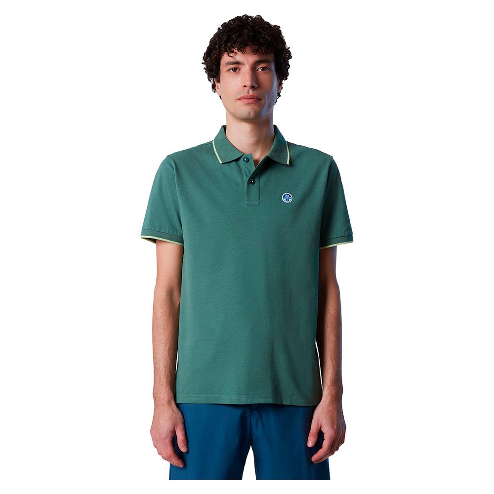 North Sails Graphic 692397 Short Sleeve Polo Grün 2XL Mann von North Sails